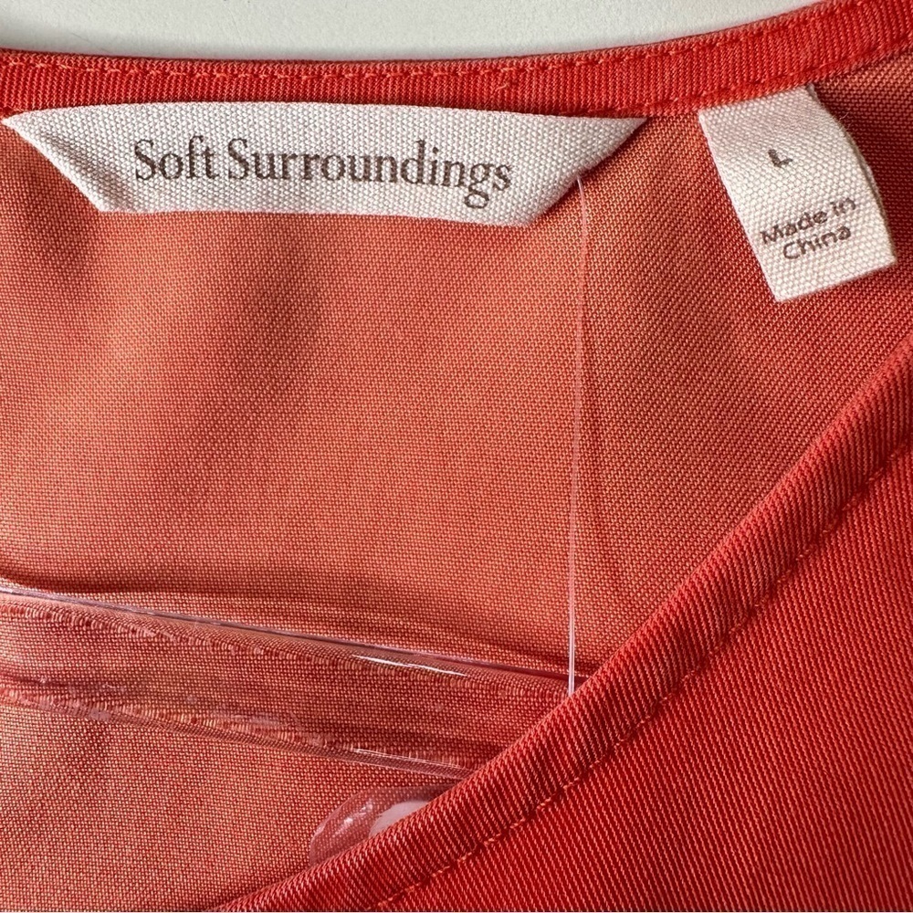 NWT Soft Surroundings Cusabo Tunic Top. Size Larg… - image 7